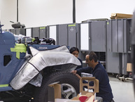 The FJ Company 1974 FJ43 30994 - Restoration - Paint - Assembly